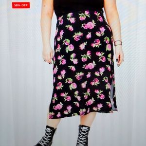 Dollskill Delia's floral midi skirt